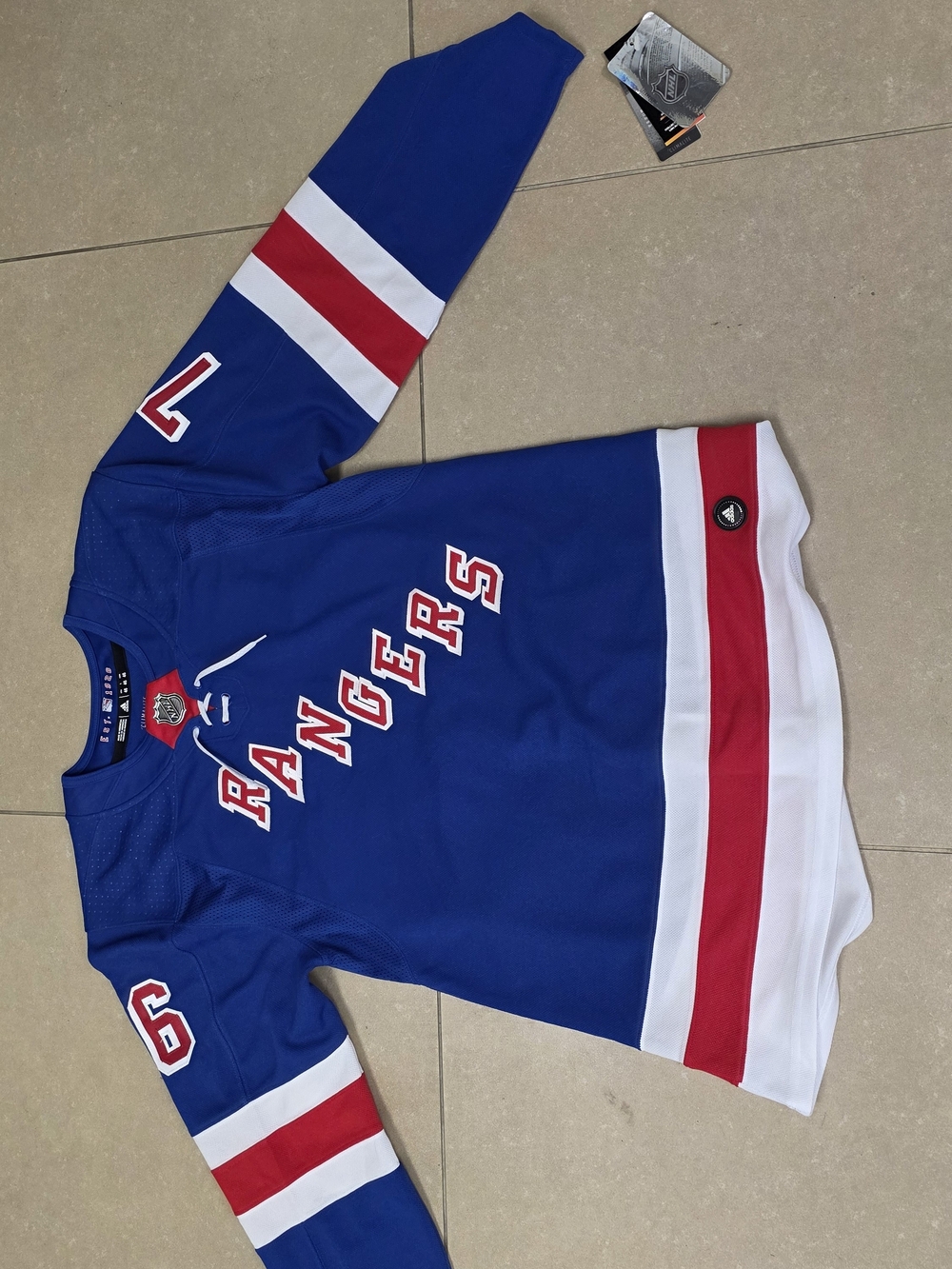 Signed Skjei - Adidas New York Rangers Jersey new w/ Tags